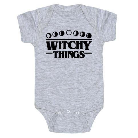 Witchy Things Parody Baby One-Piece