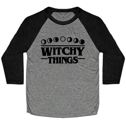 Witchy Things Parody Baseball Tee