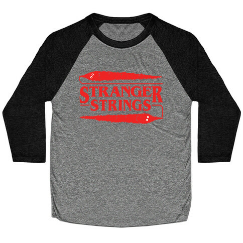 Stranger Strings Baseball Tee