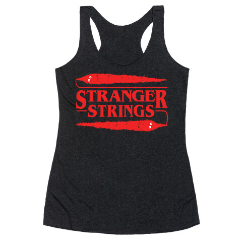 Stranger Strings Racerback Tank Top