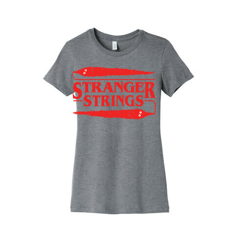 Stranger Strings Womens T-Shirt