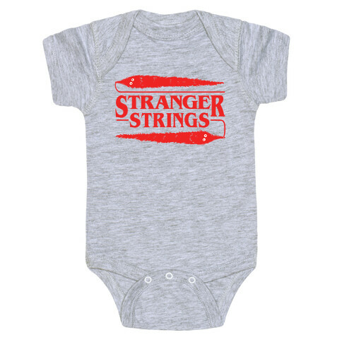Stranger Strings Baby One-Piece