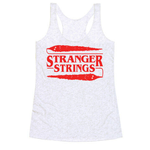 Stranger Strings Racerback Tank Top