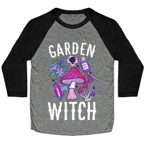 Garden Witch Baseball Tee