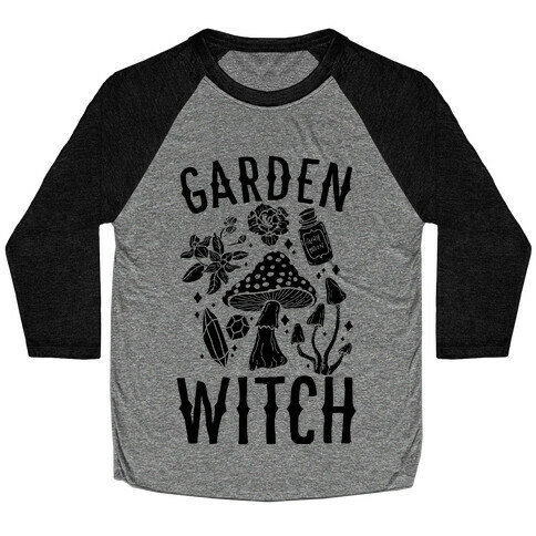 Garden Witch Baseball Tee
