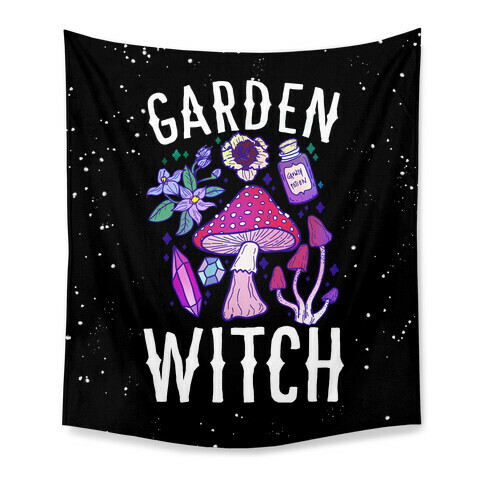 Garden Witch Tapestry