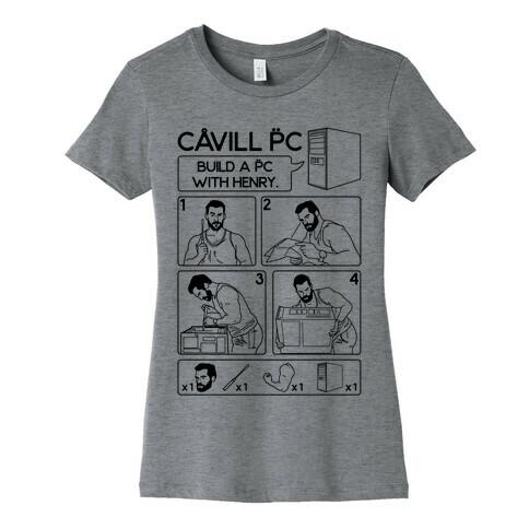 Cavill PC Parody Womens T-Shirt