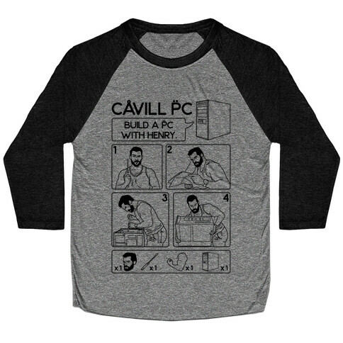 Cavill PC Parody Baseball Tee