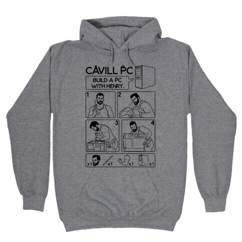 Cavill PC Parody Hooded Sweatshirt