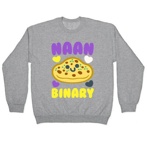 Naan Binary White Print Pullover