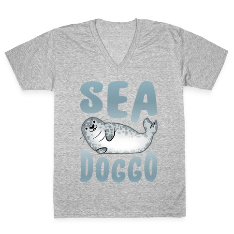 Sea Doggo V-Neck Tee Shirt