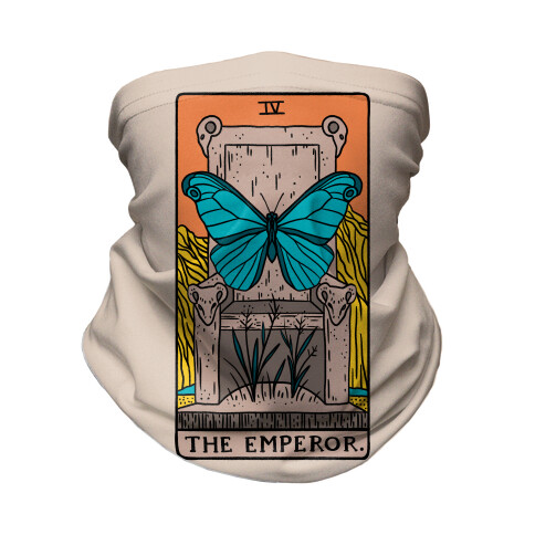 The Emperor Butterfly Tarot Neck Gaiter