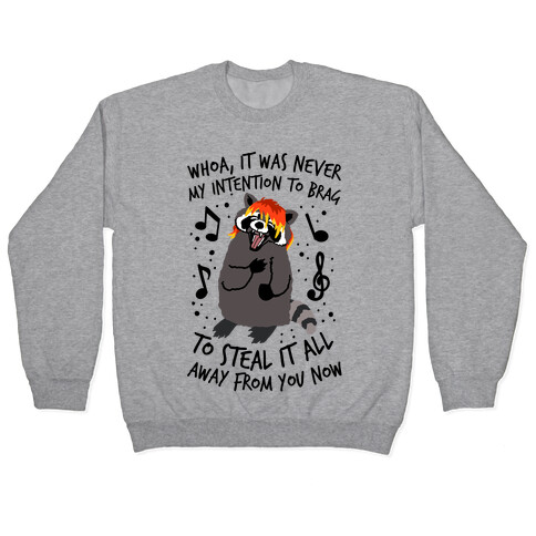 Misery Business Emo Raccoon Parody Pullover