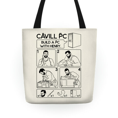 Cavill PC Parody Tote