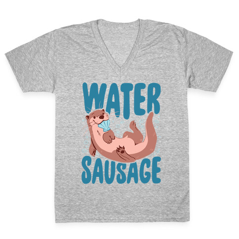 Water Sausage V-Neck Tee Shirt