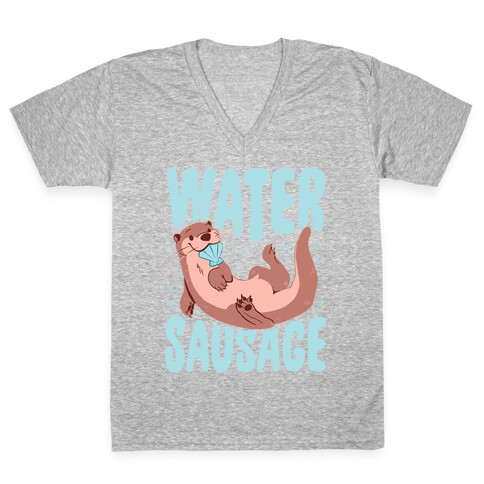 Water Sausage V-Neck Tee Shirt