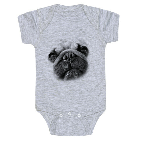 Pug Face Baby One-Piece
