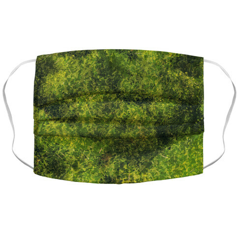 Artistic Moss Accordion Face Mask