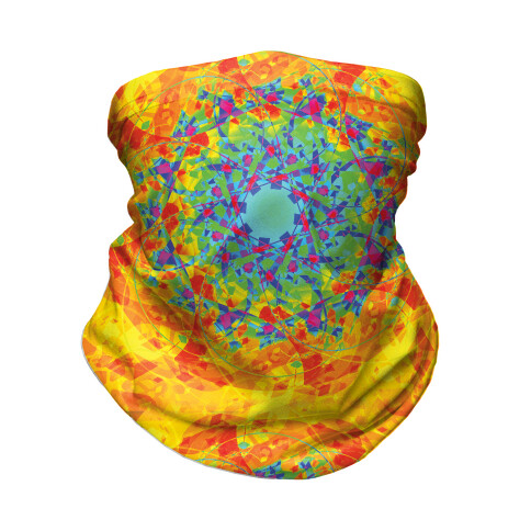 Psychadelic Mandala Neck Gaiter