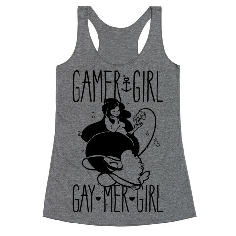 Gamer Girl Gay Mer Girl Racerback Tank Top