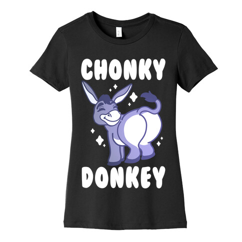Chonky Donkey Womens T-Shirt
