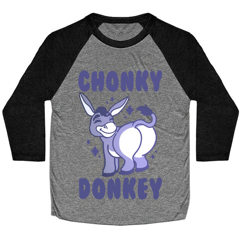 Chonky Donkey Baseball Tee