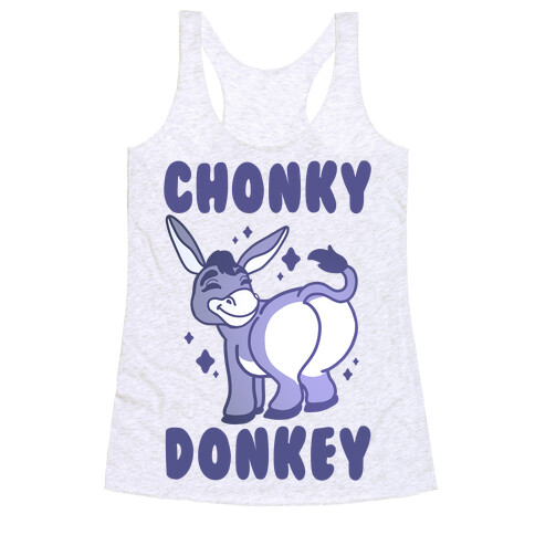 Chonky Donkey Racerback Tank Top