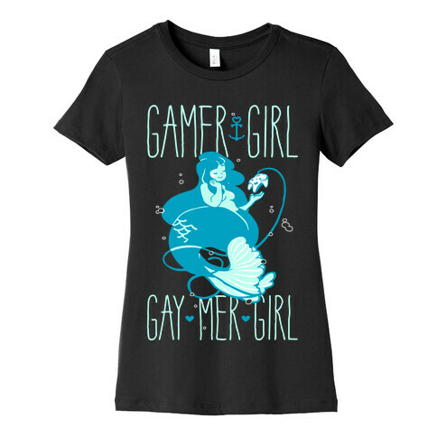 Gamer Girl Gay Mer Girl Womens T-Shirt