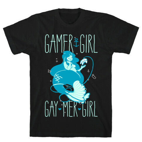 Gamer Girl Gay Mer Girl T-Shirt