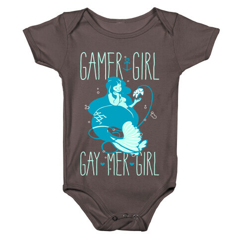 Gamer Girl Gay Mer Girl Baby One-Piece