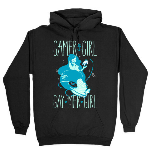 Gamer Girl Gay Mer Girl Hooded Sweatshirt