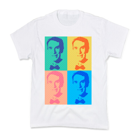 Pop Art Bill Nye Kids T-Shirt