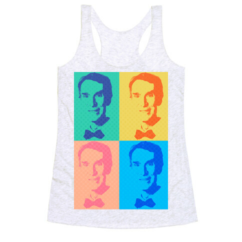 Pop Art Bill Nye Racerback Tank Top