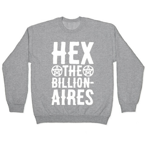 Hex The Billionaires White Print Pullover