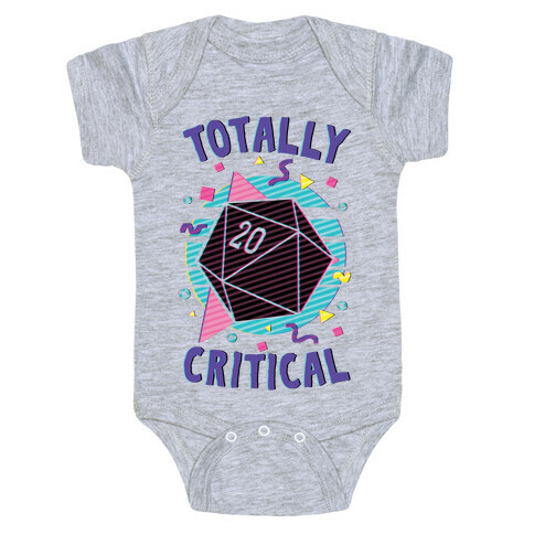 Totally Critical Baby One-Piece