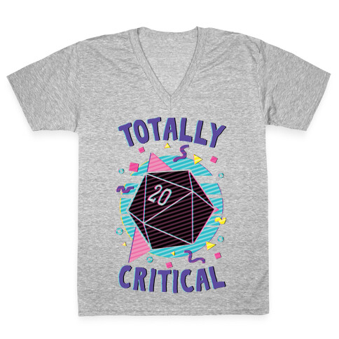 Totally Critical V-Neck Tee Shirt