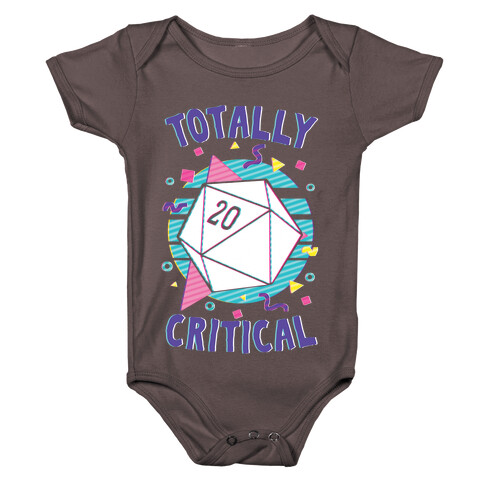 Totally Critical Baby One-Piece