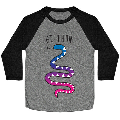 Bi-thon Bi Python Baseball Tee