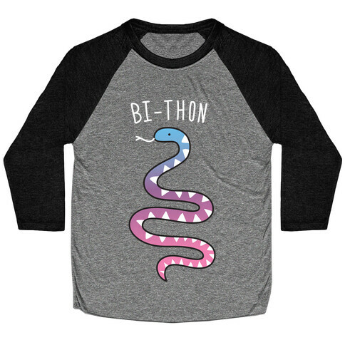 Bi-thon Bi Python Baseball Tee