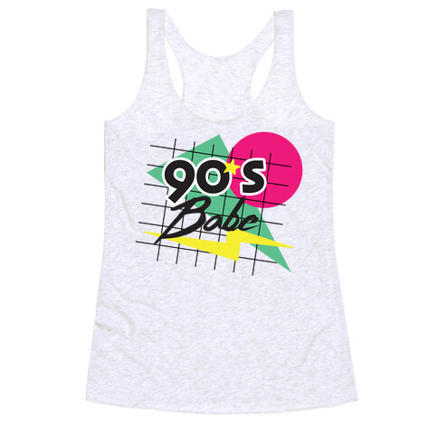 90's Babe Racerback Tank Top