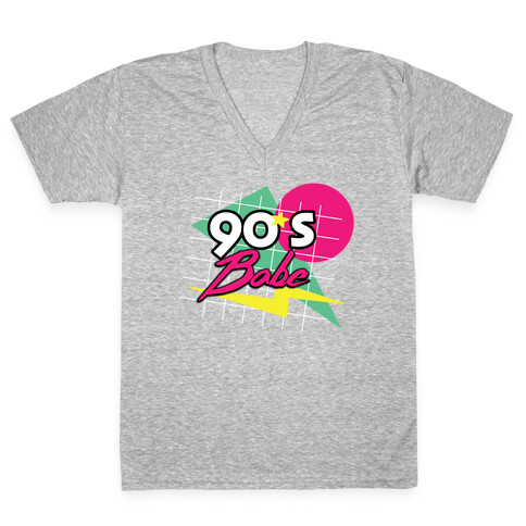 90's Babe V-Neck Tee Shirt