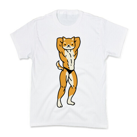Buff Shiba Inu Kids T-Shirt