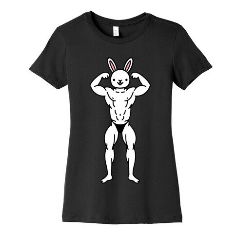 Buff Bunny Womens T-Shirt