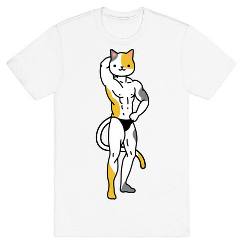 Buff Cat Calico T-Shirt