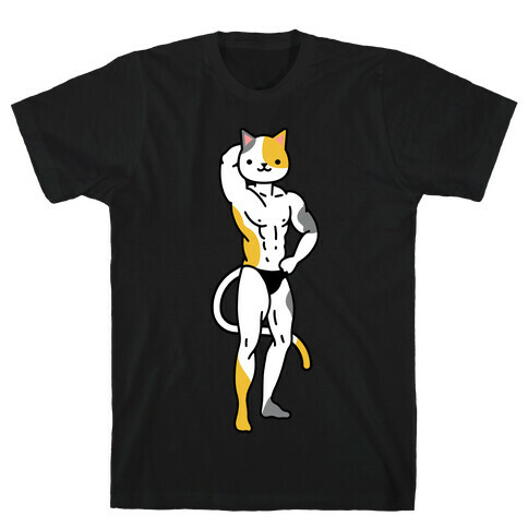 Buff Cat Calico T-Shirt