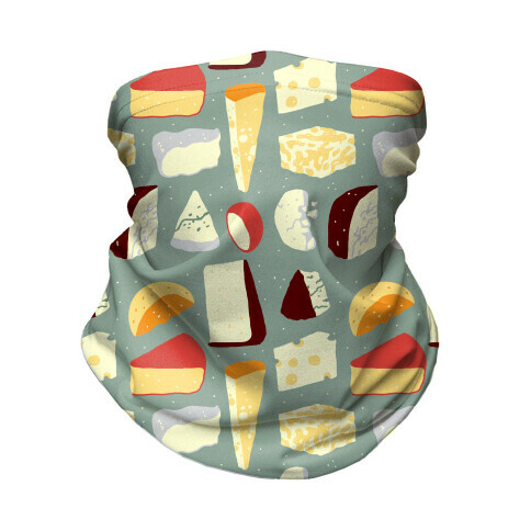 Cheese Pattern Neck Gaiter