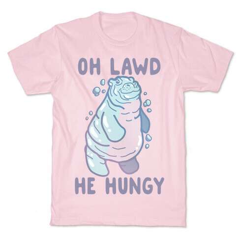Oh Lawd He Hungy Hippo T-Shirt