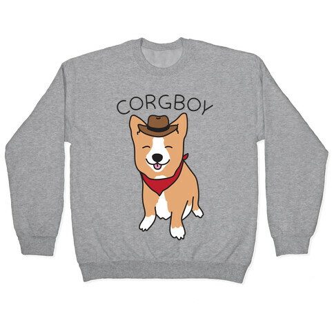 Corgboy Cowboy Corgi Pullover