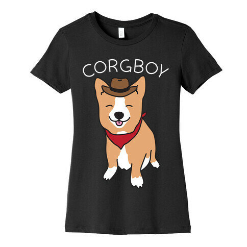 Corgboy Cowboy Corgi Womens T-Shirt