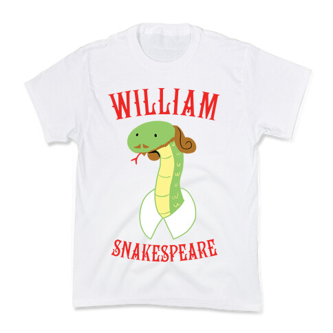 William Snakespeare Kids T-Shirt